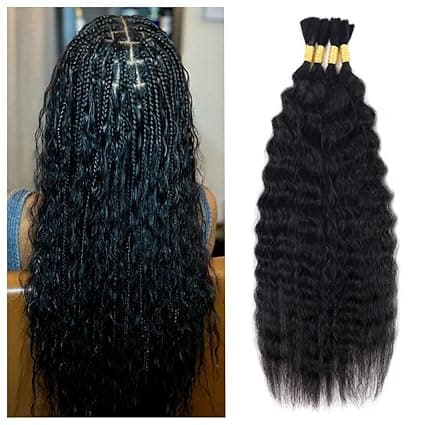 Curly braiding hair for boho styles
